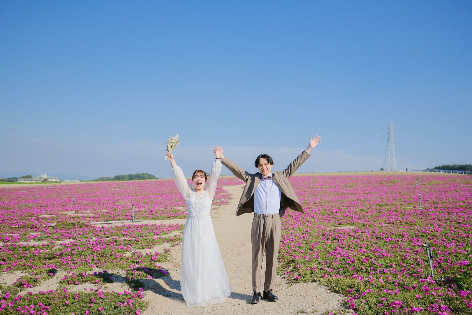 花ひろばドレス前撮り