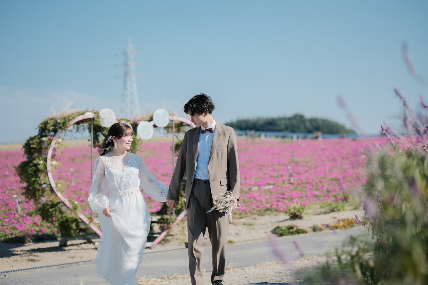 花ひろばドレス前撮り