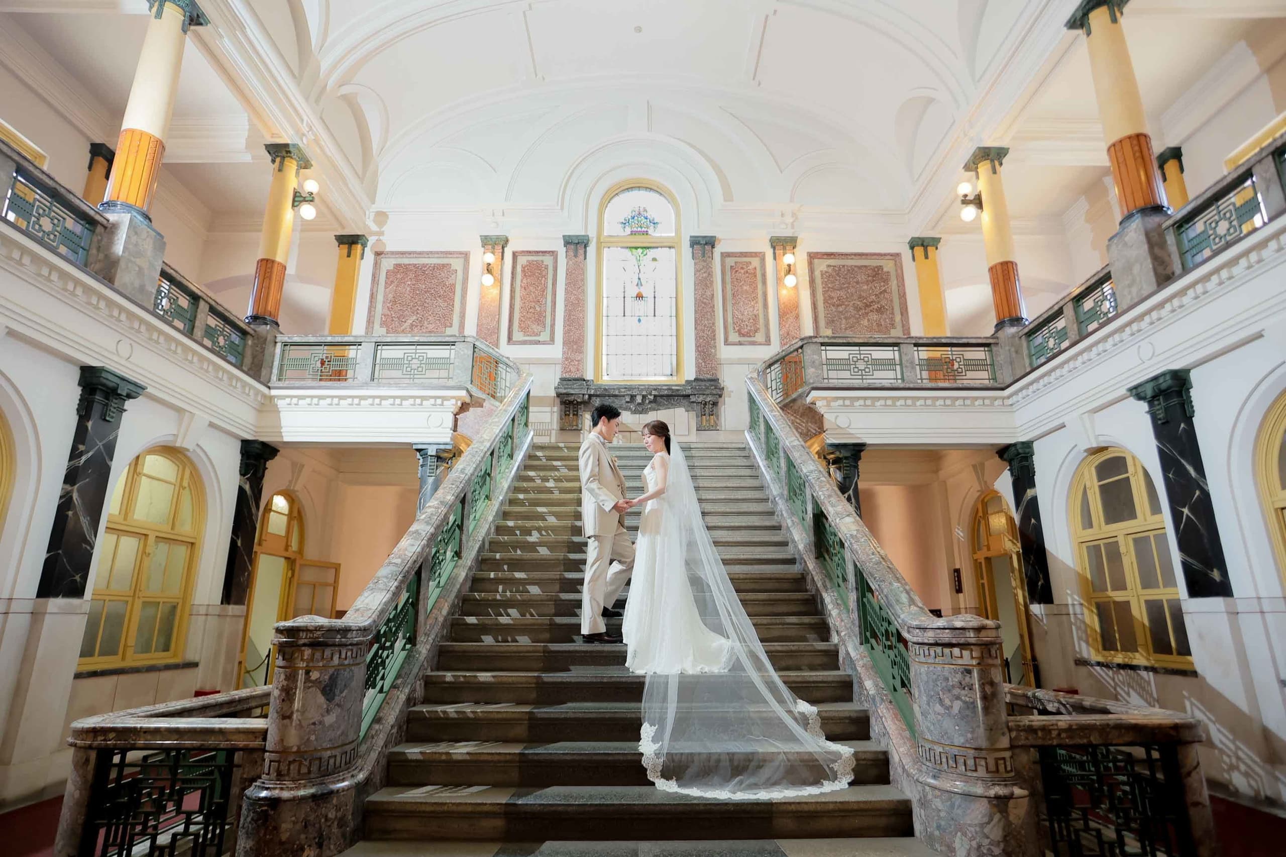 市政資料館前撮り