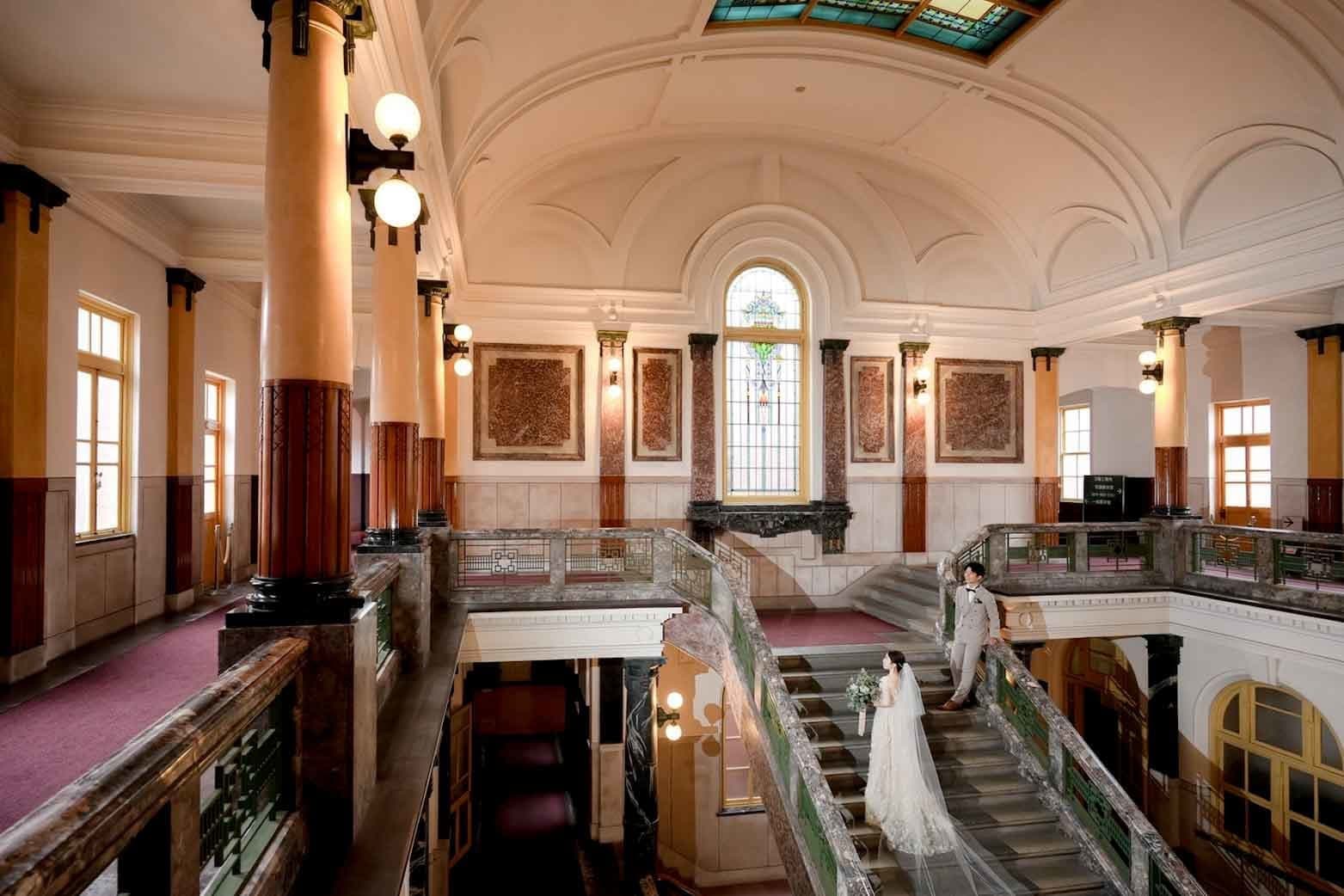 市政資料館前撮り