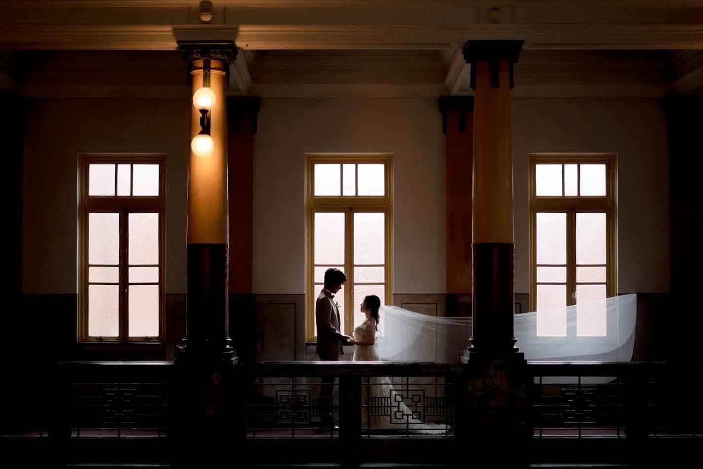 市政資料館前撮り