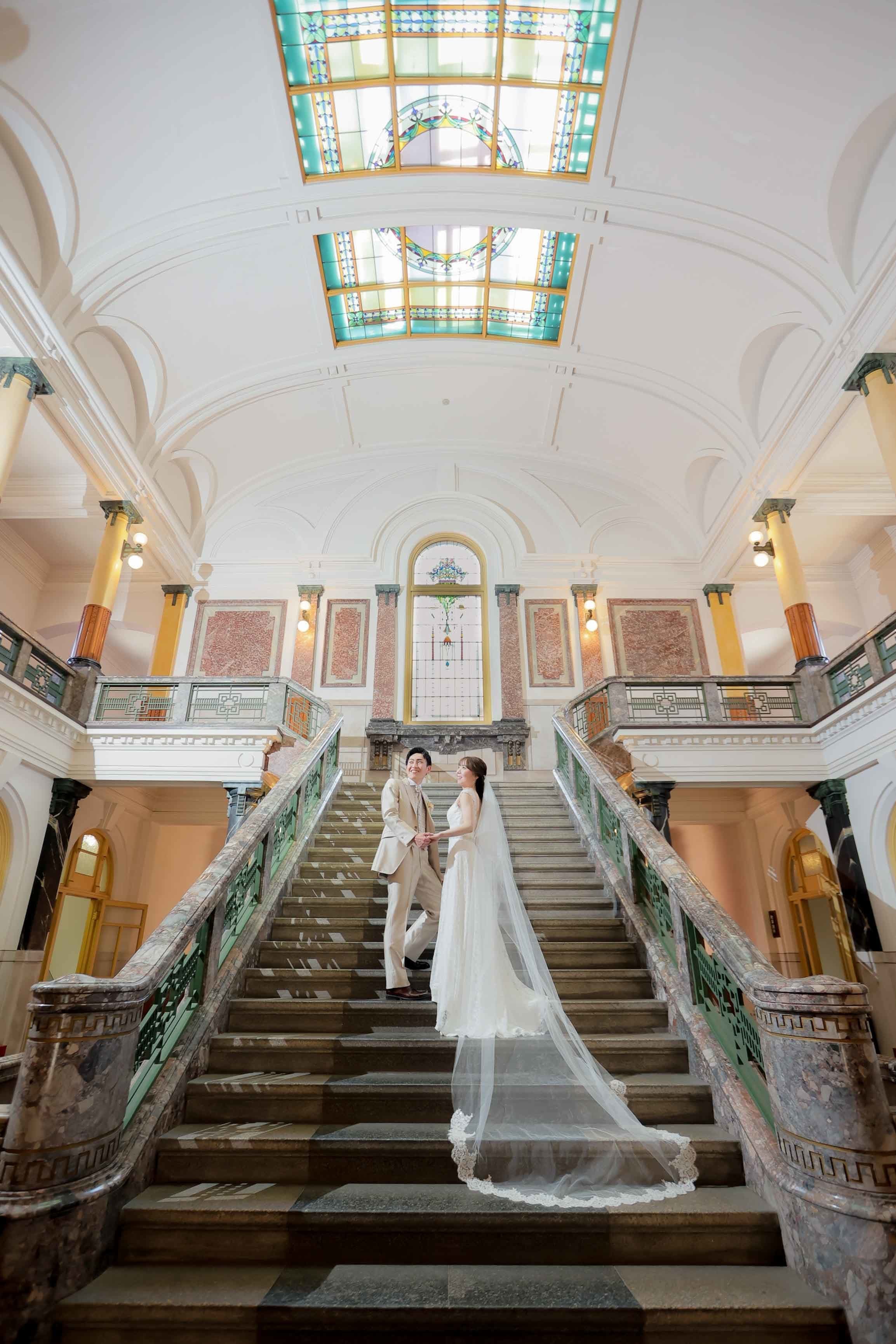 市政資料館前撮り