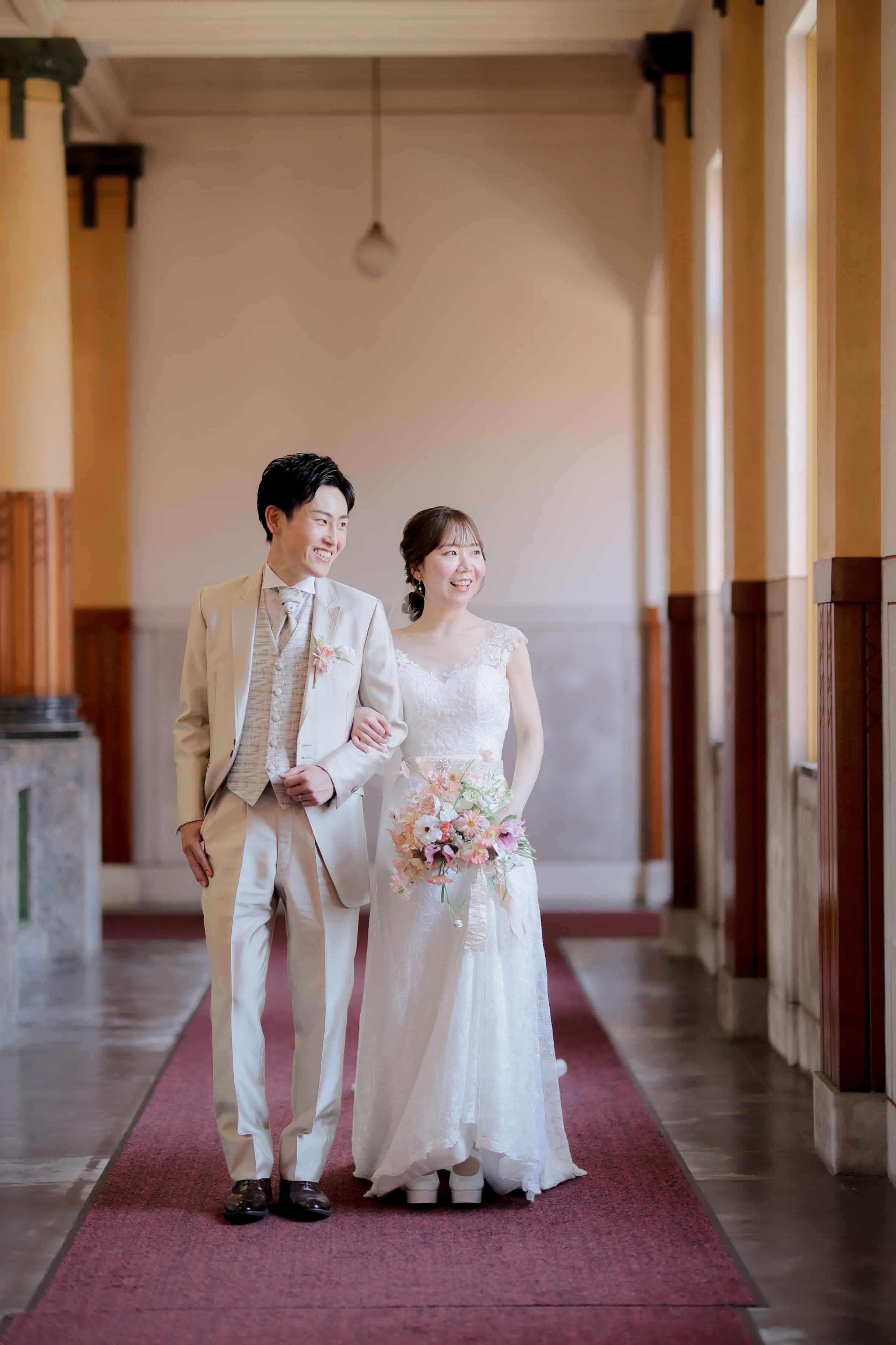 市政資料館前撮り