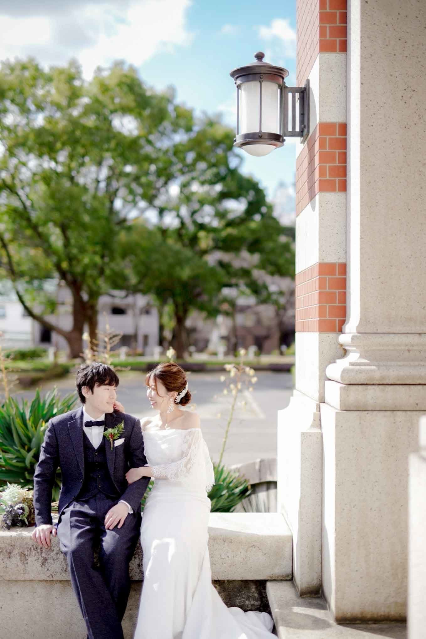 市政資料館前撮り