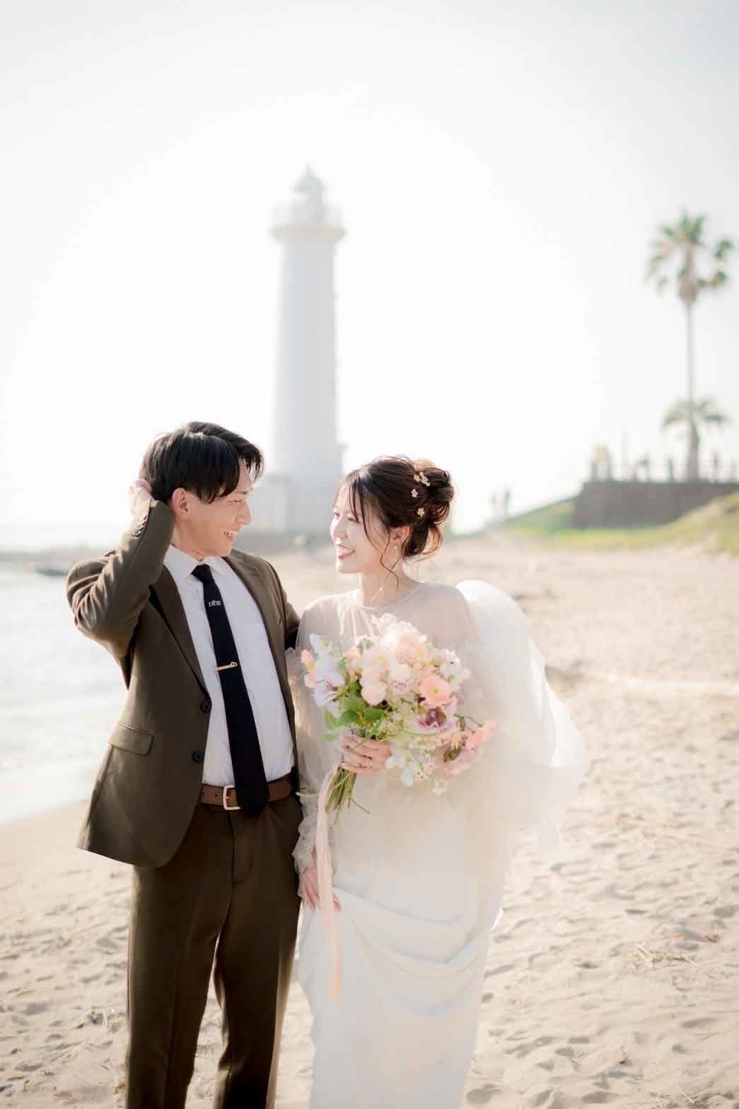 野間灯台ビーチ前撮り