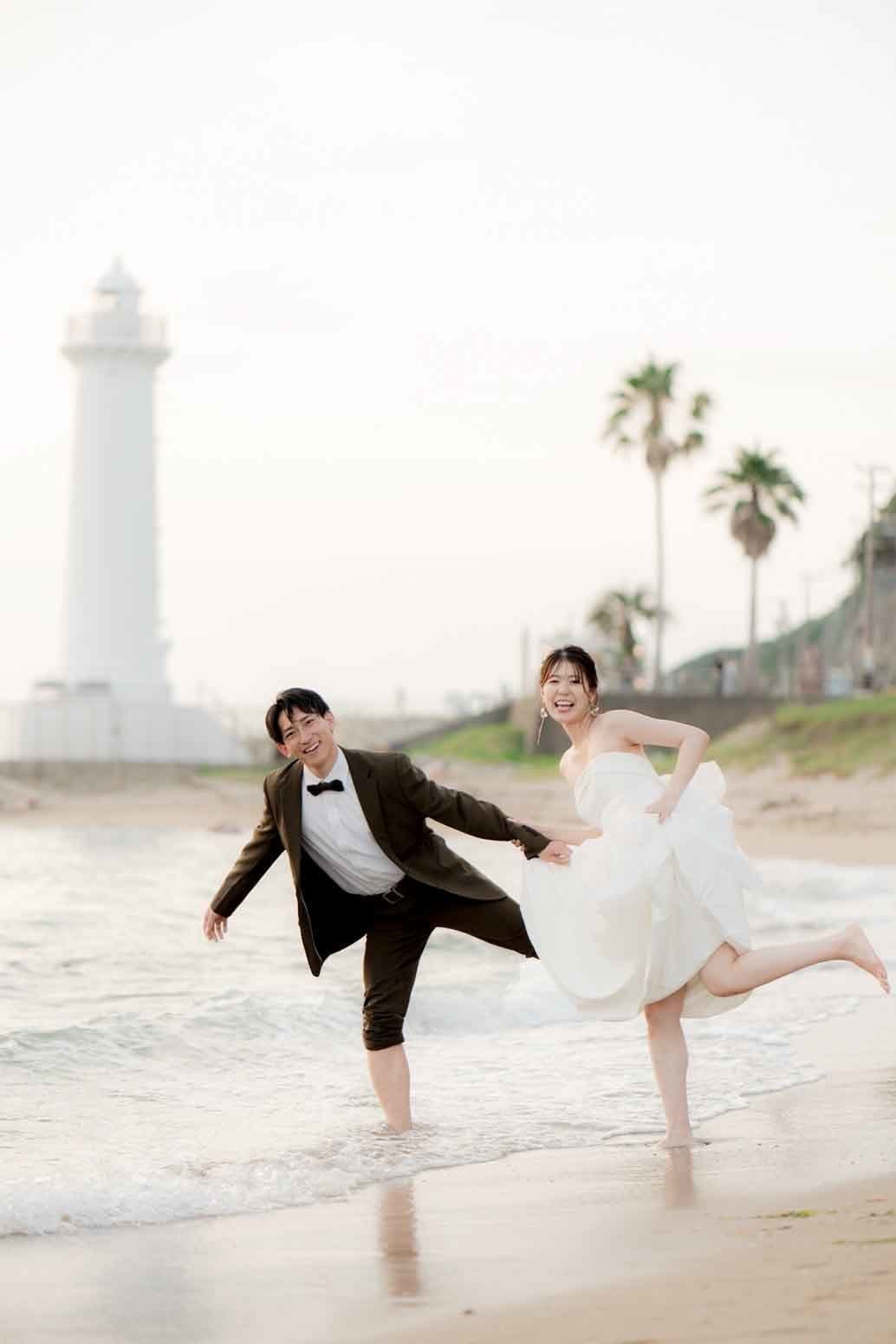 野間灯台ビーチ前撮り