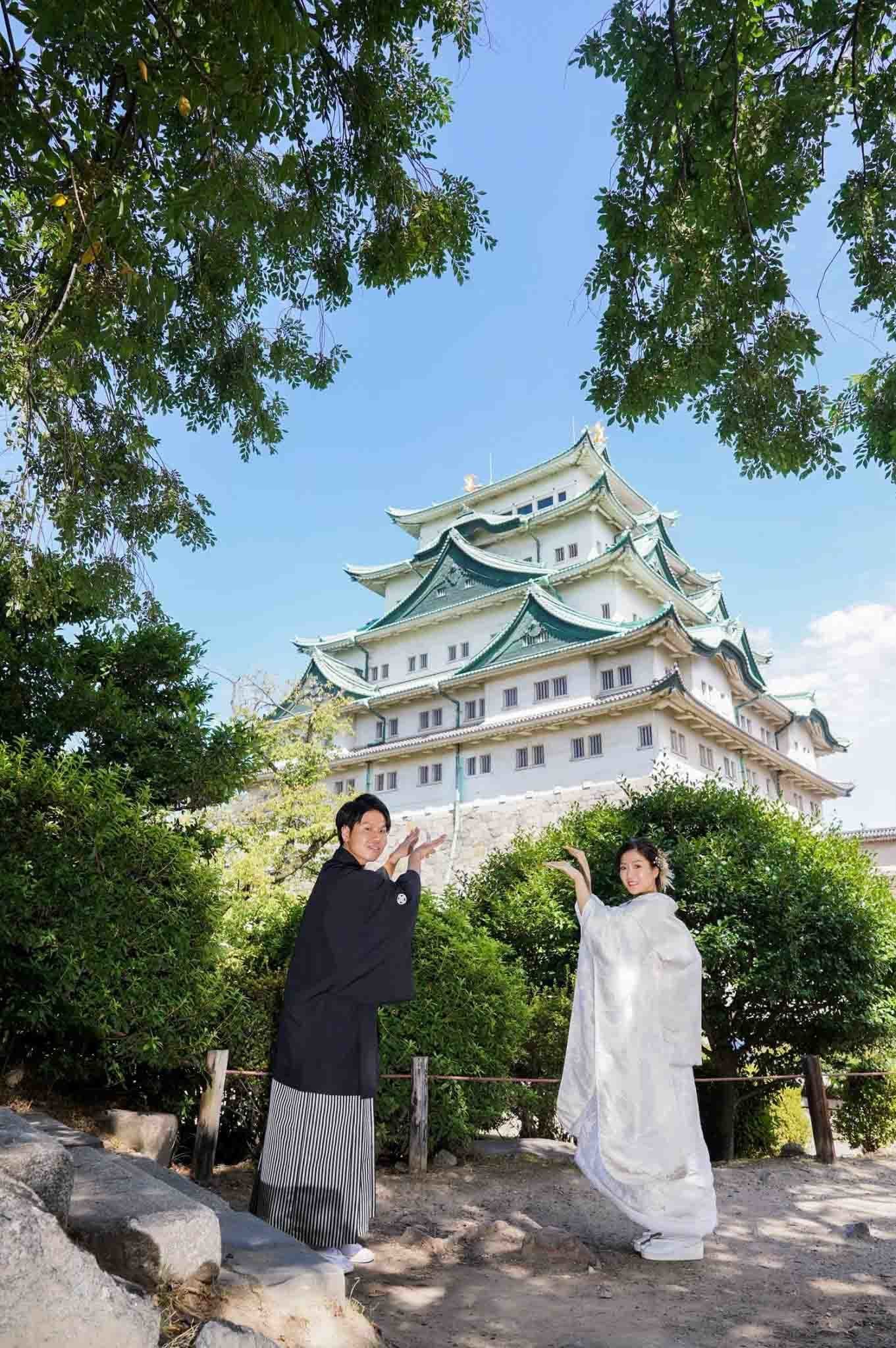 名古屋城ロケーション前撮り