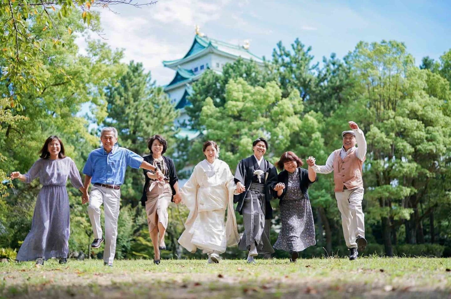 名古屋城ロケーション前撮り