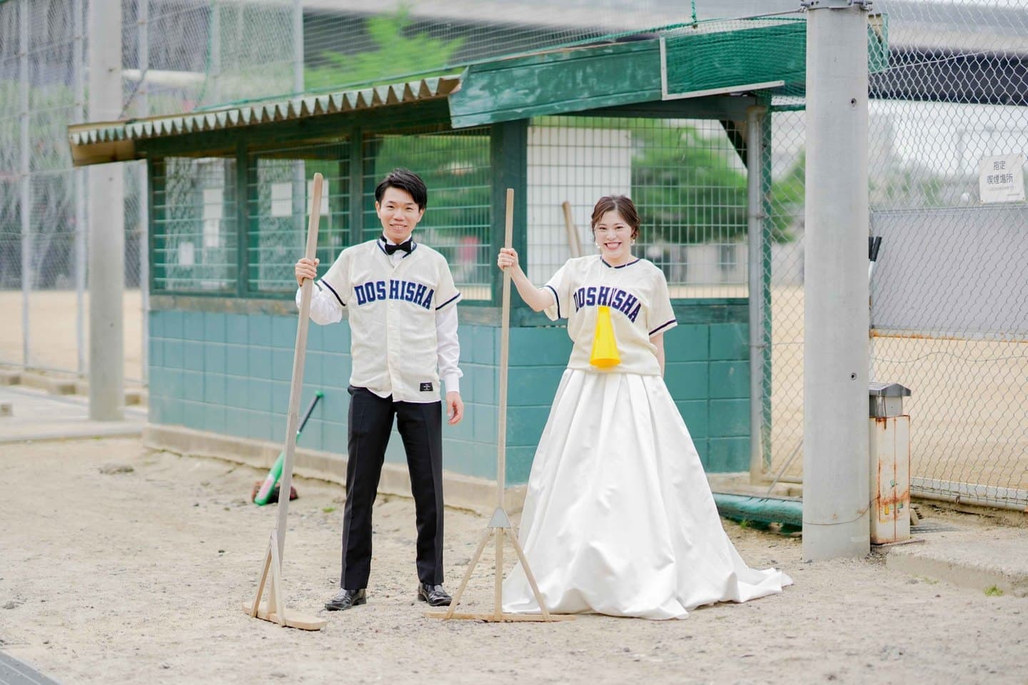 スタジアムロケーション前撮り