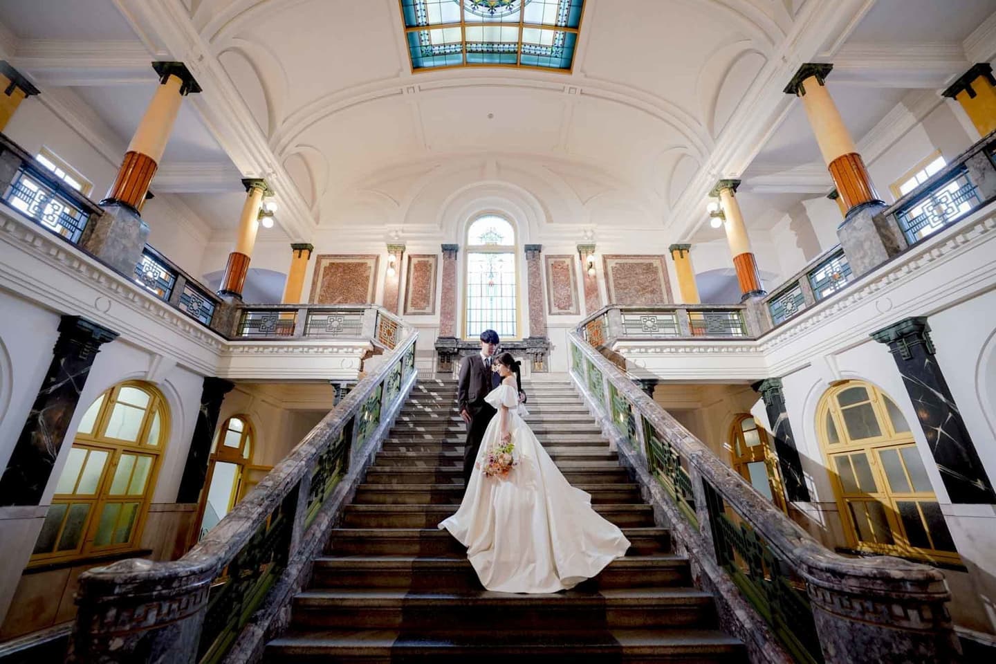 市政資料館前撮り