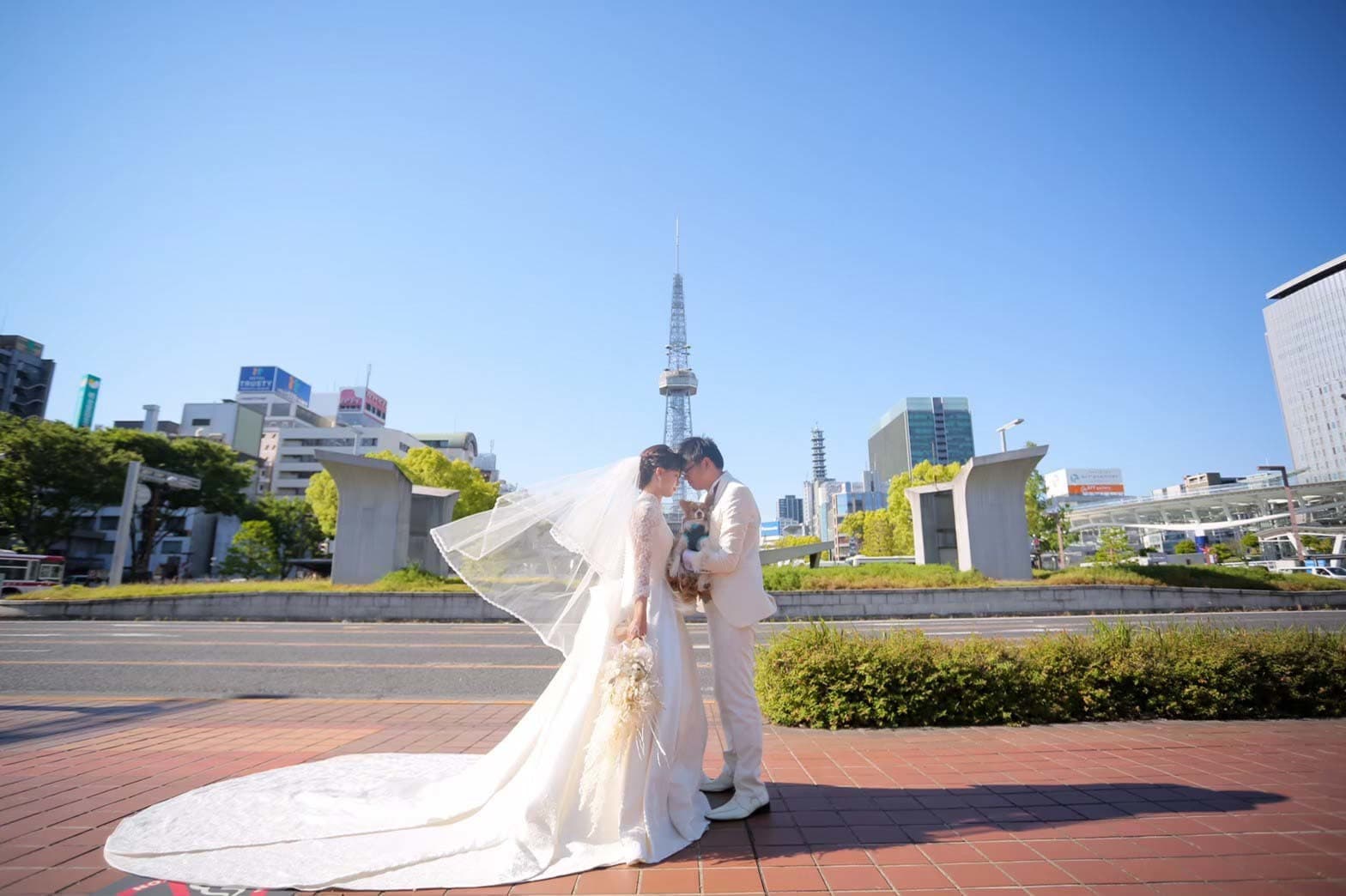 久屋大通公園ロケーション前撮り