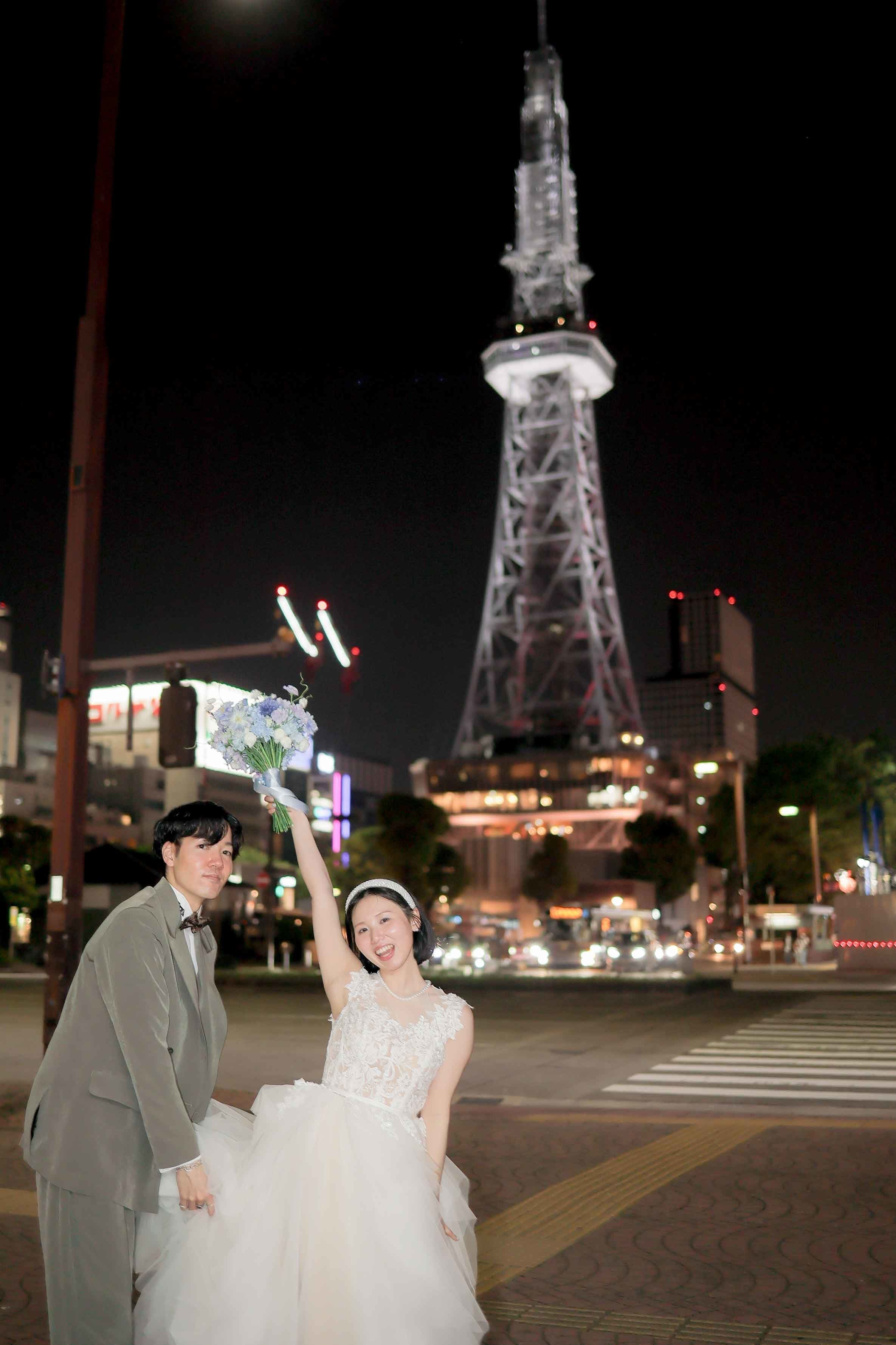 久屋大通公園ロケーション前撮り
