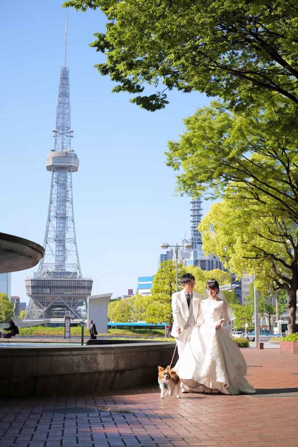 久屋大通公園ロケーション前撮り