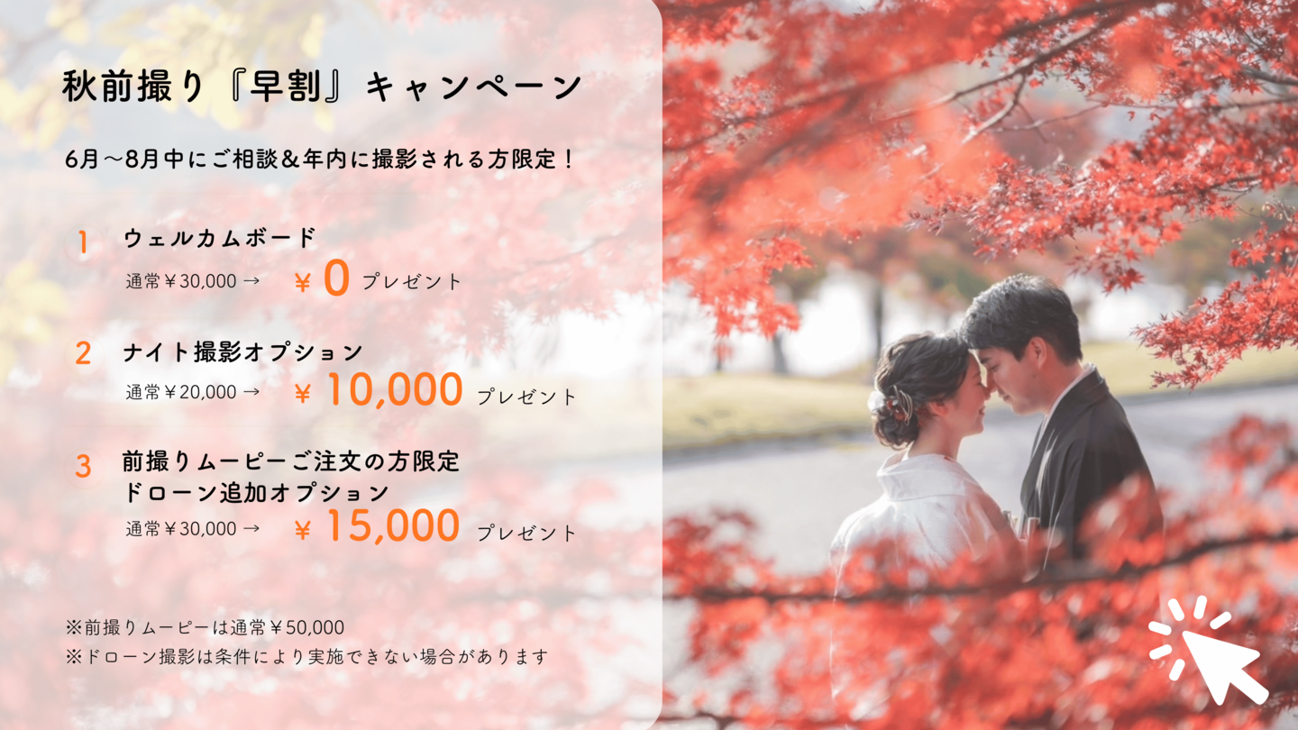 バンプデザイン秋キャンペーン